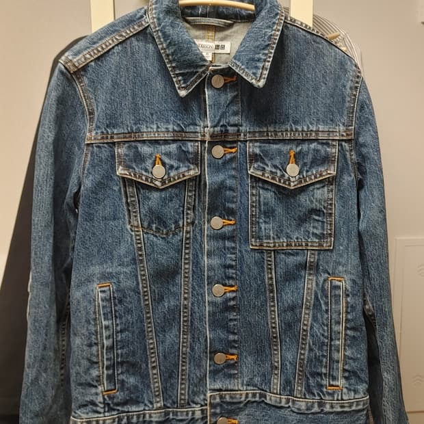 유니클로 jw앤더슨 청자켓 xs