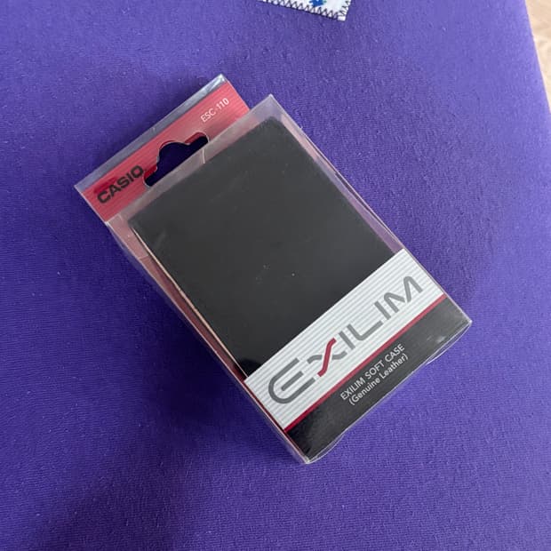 카시오 엑슬림 전용 가죽 케이스 exilim case
