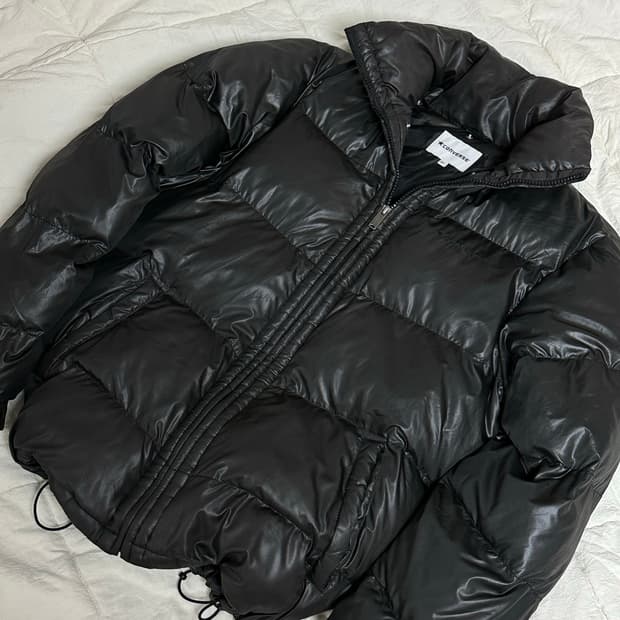 JP 컨버스 패딩 블랙 미디움