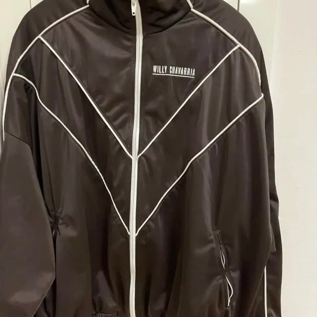 윌리차바리아 트랙자켓 M 브라운