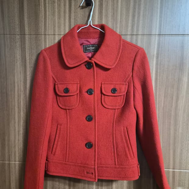 빈티지 레드 자켓