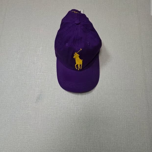 새상품 폴로 랄프로렌 퍼플 볼캡 모자  프리사이즈