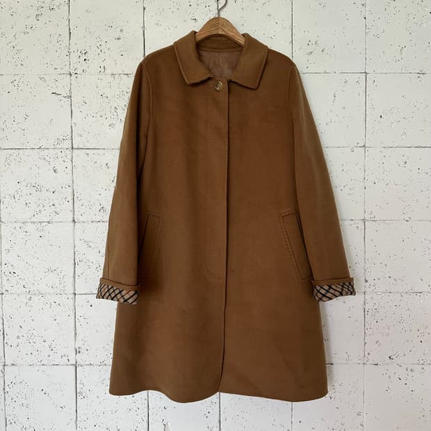 우먼77 닥스 캐시미어 울 혼방 코트