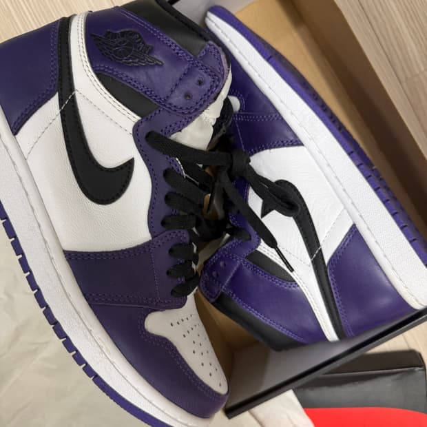 조던 1 레트로 하이 OG 코트퍼플 250