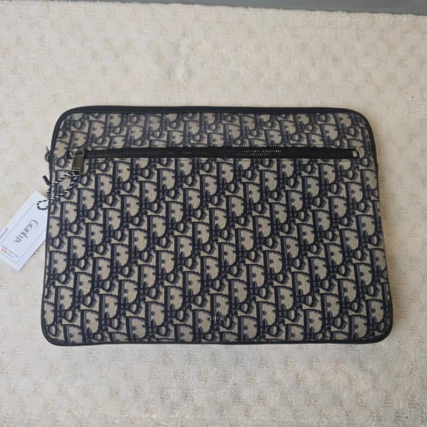[중고/정품] 디올 오블리 랩탑 노트북/아이패드 케이스