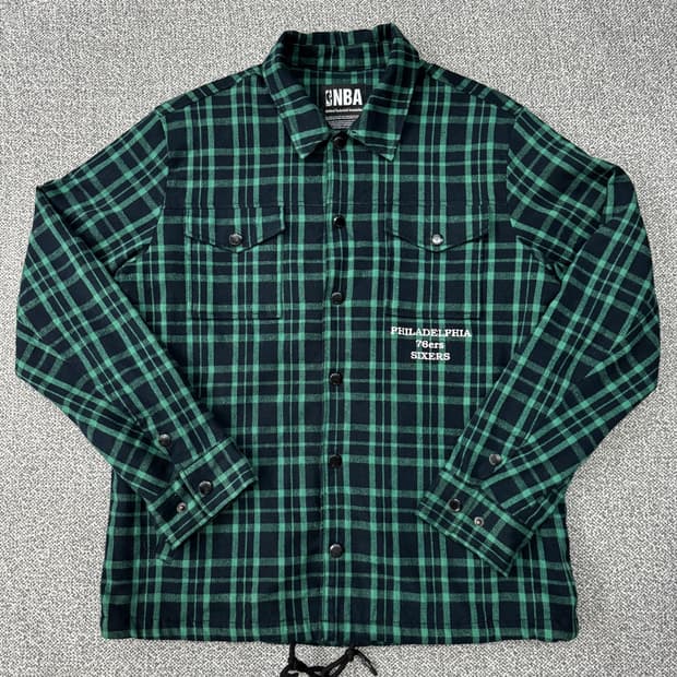 NBA 필라텔피아76 와펜플레이 셔킷점퍼