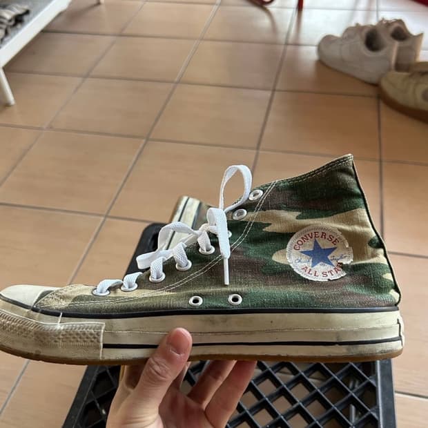 90s usa 빈티지 컨버스 83카모하이 270-275size