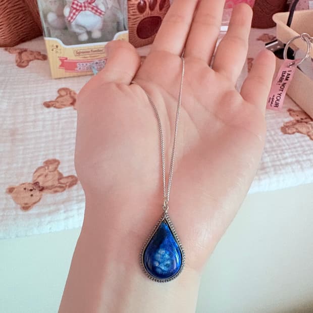 레테 물방울 목걸이💧