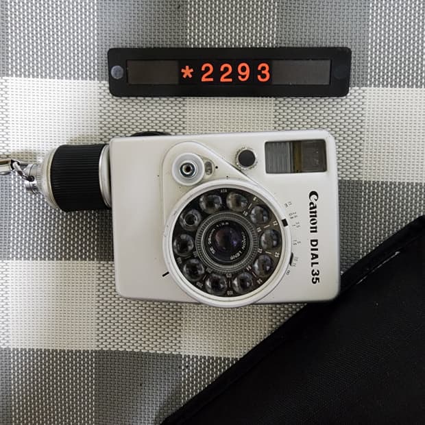 캐논 다이얼 35 필름카메라 다른 파우치