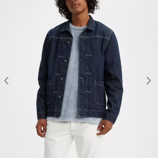 리바이스 LVC 타입2 WORN 데님 트러커 자켓 