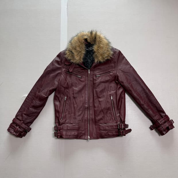 Jackrose 00s lamb skin trimming fur jack