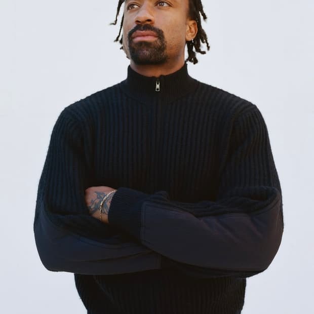 Stussy 패치 집 스웨터 S