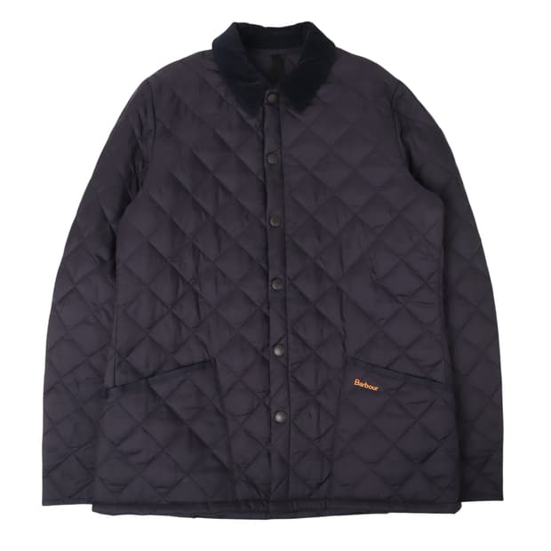 바버 헤리티지 리데스데일 퀼트 네이비 퀄팅 자켓