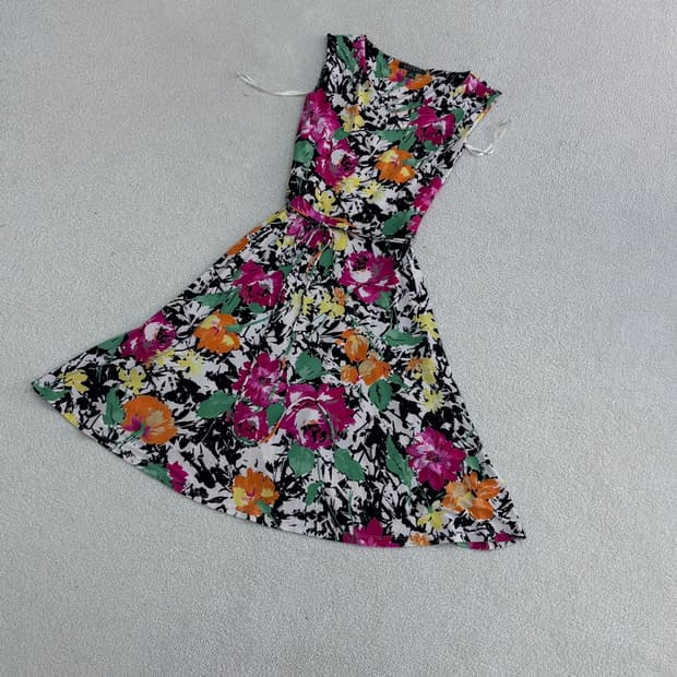 XS 랄프로렌 플로럴 민소매 원피스 0420E