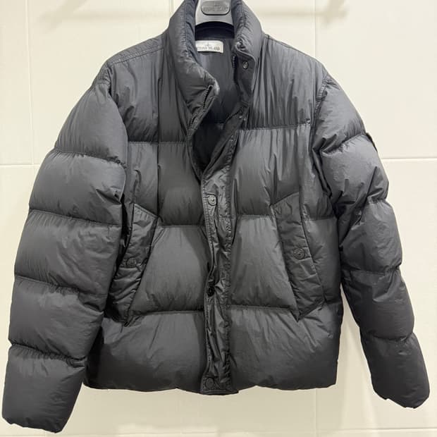 스톤아일랜드 4100010 크링클랩스 NY 리사이클 나일론 윈드 레지스턴