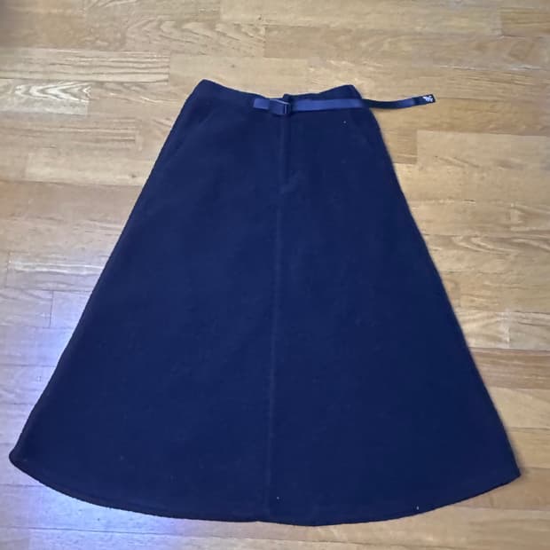 그라미치 뽀글이 스커트 M