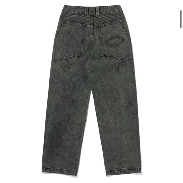 미스치프 슬라우치 진 흑청 