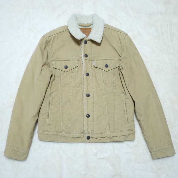 리바이스 남성 양털 점퍼 S 0124