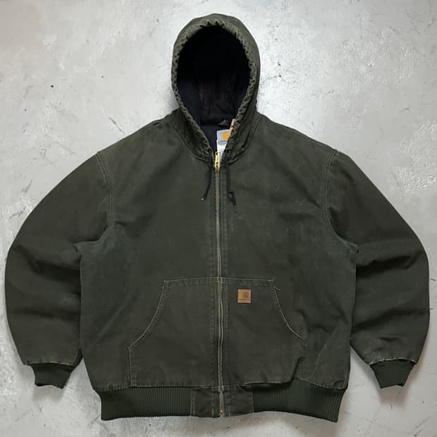 OG 칼하트 J130 액티브 자켓 칼하트 MOS 모스그린