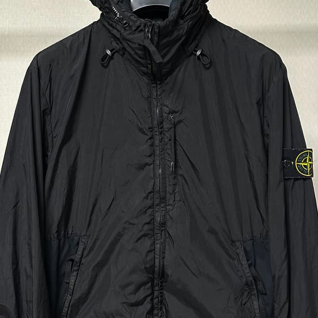 스톤아일랜드 가먼트 크링클랩스 자켓 M(100) 블랙