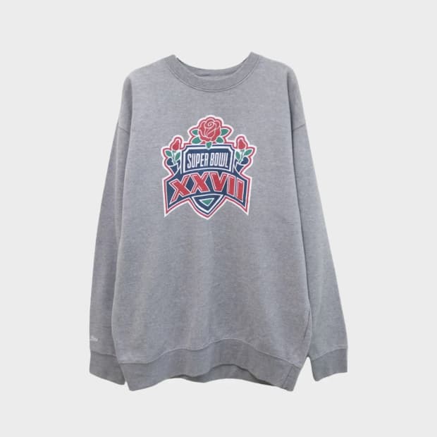 미첼&네스 Y2K 플라워 프린팅 맨투맨 61023