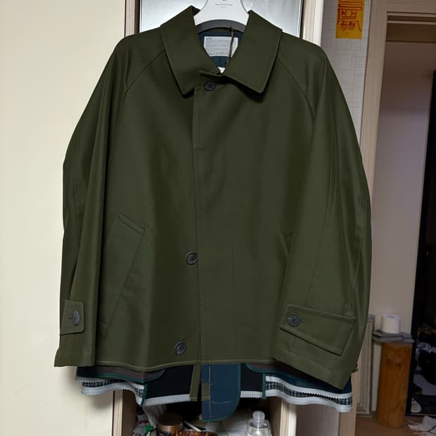 kolor 24aw 하프 코트