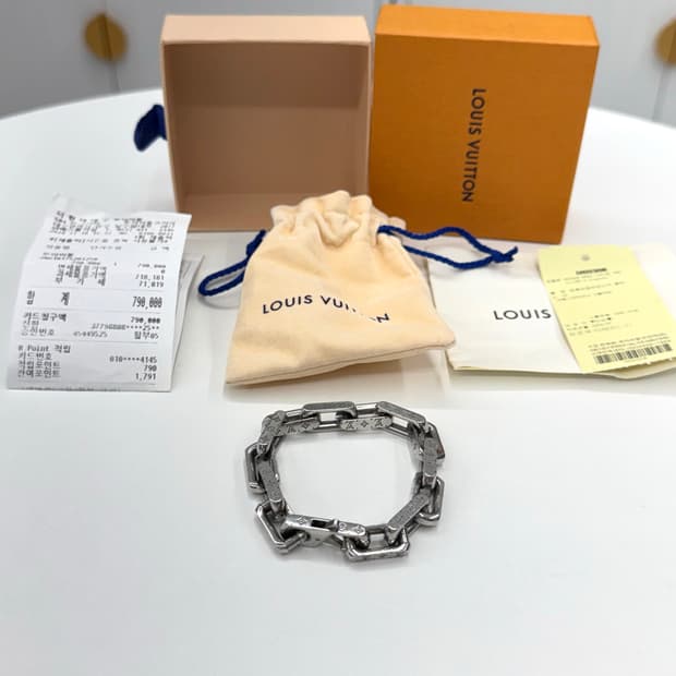 [M] 루이비통 x 버질아블로 모노그램 체인 팔찌