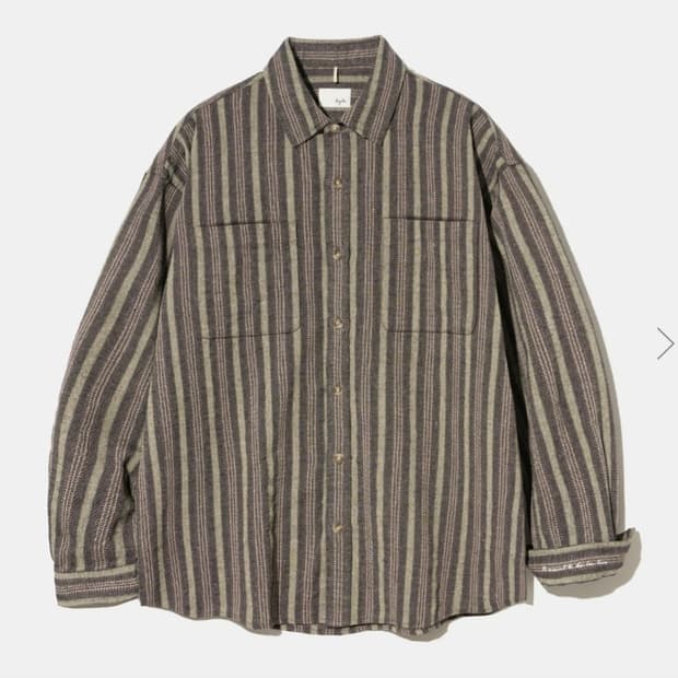다이아몬드레이라 스트라이프 셔츠 M