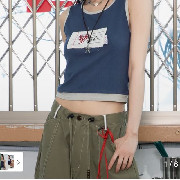 루나키후 레이어드 슬리브리스 사이즈1