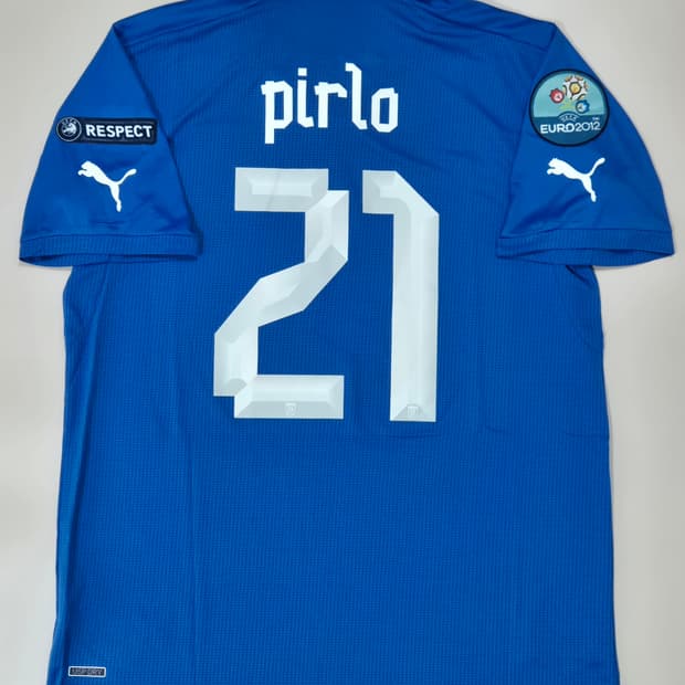 유로 2012 이탈리아 국대 홈 피를로 유니폼 L