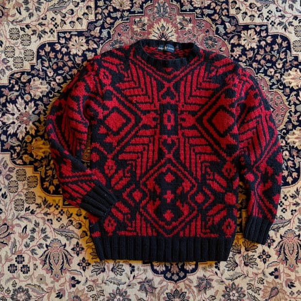 폴로 랄프로렌 나바호 니트 100