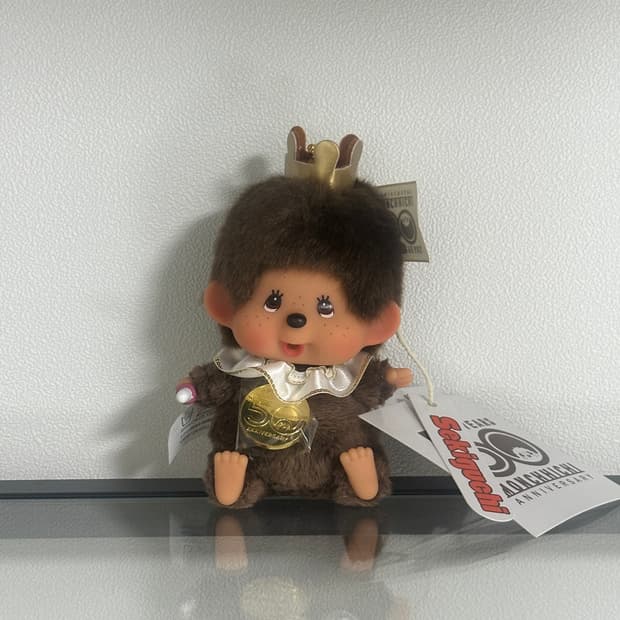 [새상품] 몬치치 50주년 왕관 키링