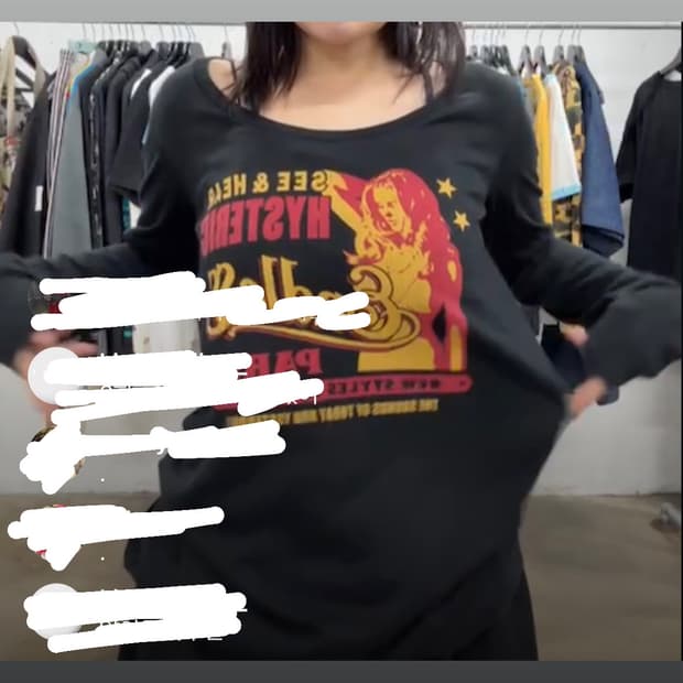 히스테릭글래머 롱슬리브