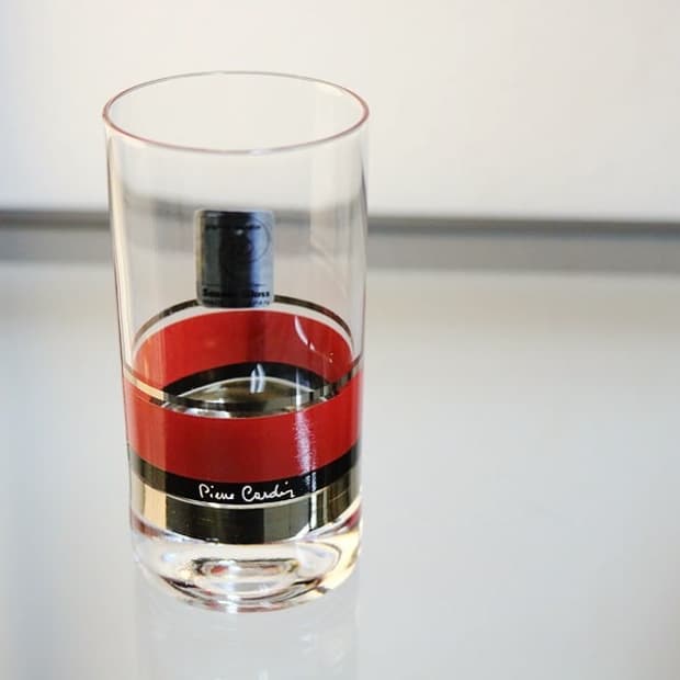 피에르가르뎅 x 사사키글라스 미사용 빈티지 미니 글라스