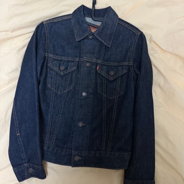 리바이스 청자켓 s
