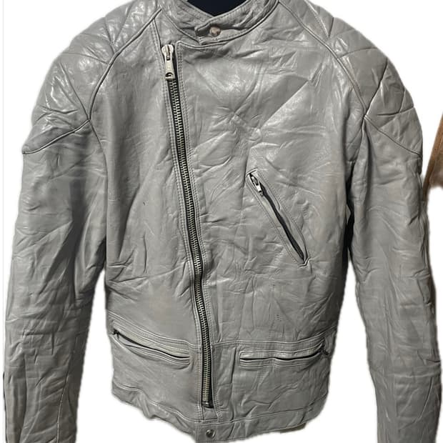 릭오웬스 맛 레더자켓