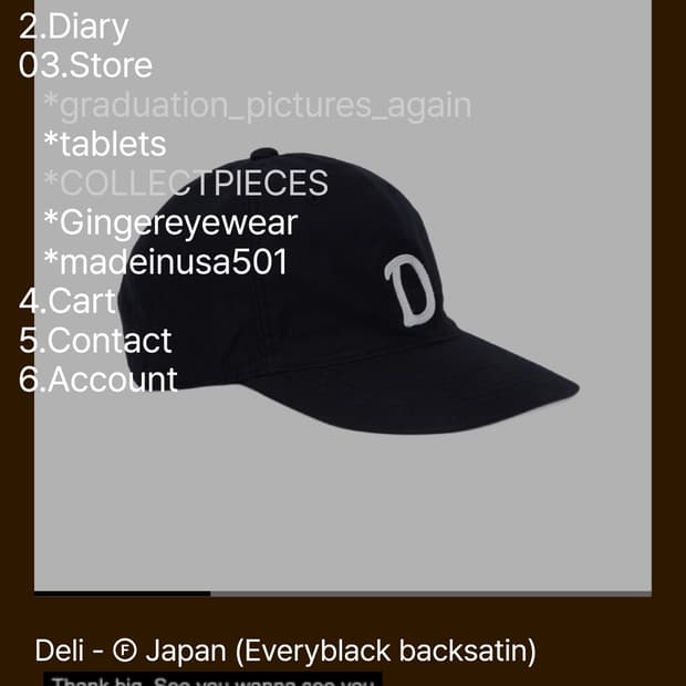 테프스토어즈 볼캡 새상품 m사이즈 tef stores