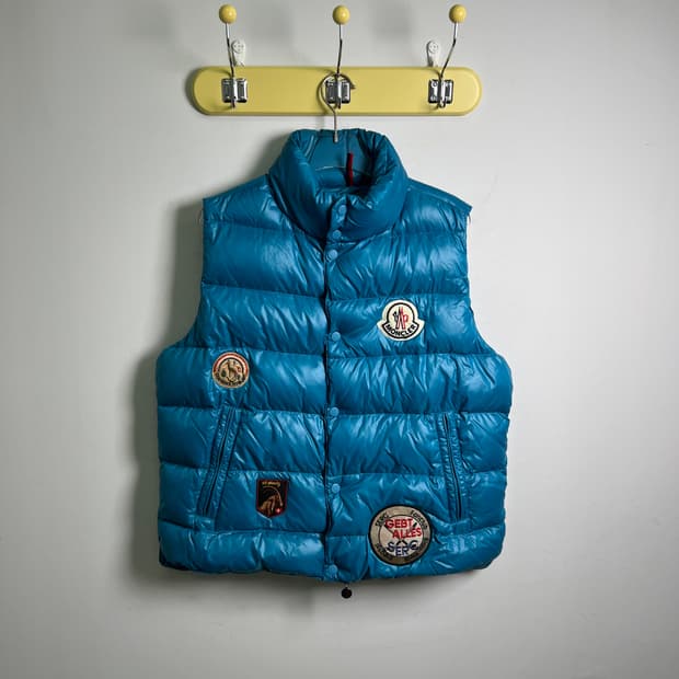 Moncler 몽클레어 티브 패치 패딩 조끼 