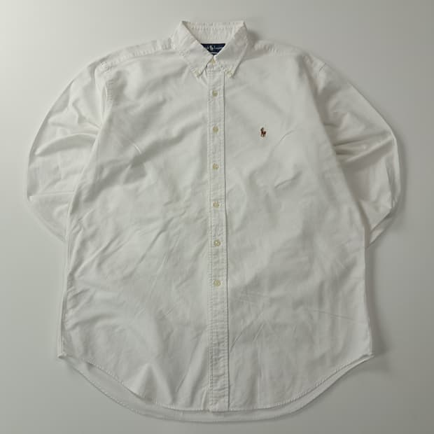CK836 XL 폴로 90s 홍콩판 멀티포니 화이트 셔츠 남방