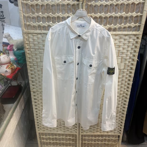 105 정품 스톤아일랜드 오버셔츠 팝니다