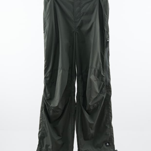 NIKE ACG 카키 메쉬 트레일 팬츠