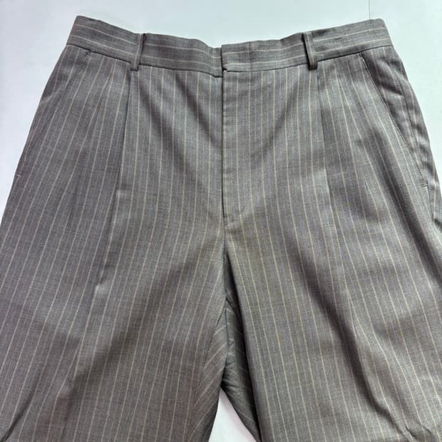 STRIPE COLORBLOCK SLACKS