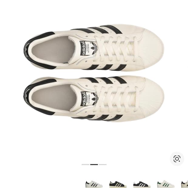 아디다스 슈퍼스타82 화이트 블랙 235