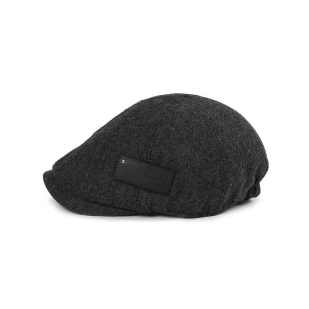 미세키서울 패치 울 헌팅캡-차콜