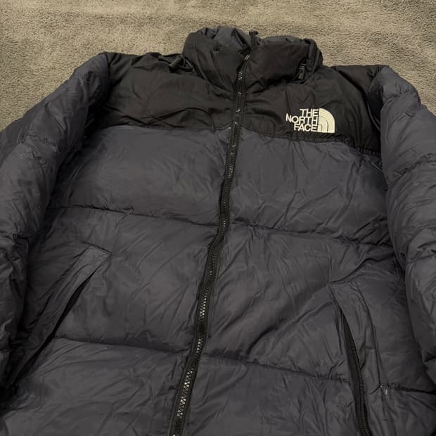 [정품/L] 노스페이스 센터로고 700 구스다운 눕시 패딩 자켓