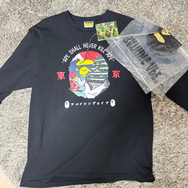 베이프 롱슬리브 