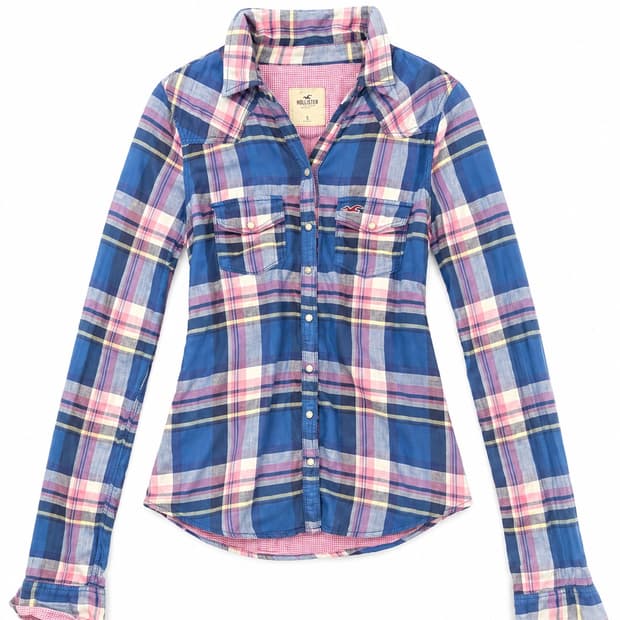 Hollister 홀리스터 체크 셔츠 