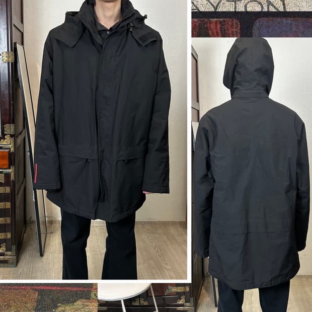 프라다 스포츠 고어텍스 스키파카