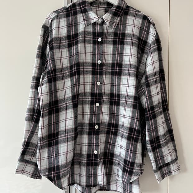 에잇세컨즈 체크셔츠 