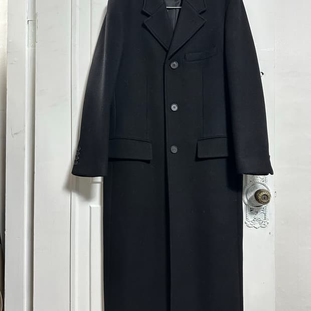 던스트 유니섹스 투웨이 쓰리버튼 캐시미어 코트